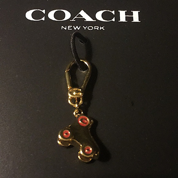 COACH - COLLECTIBLE ROLLER SKATE  CHARM (NWT) - Picture 2 of 10